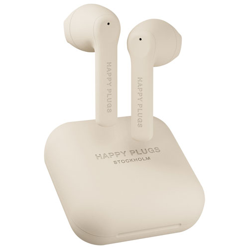 Happy Plugs Air 1 Go In-Ear Truly Wireless Headphones - Nude