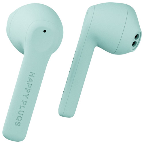 Écouteurs boutons 100 % sans fil Air 1 Go de Happy Plugs - Menthe