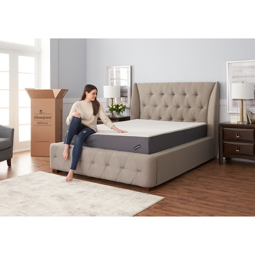 Beautyrest 10" Gel Memory Foam Mattress In A Box