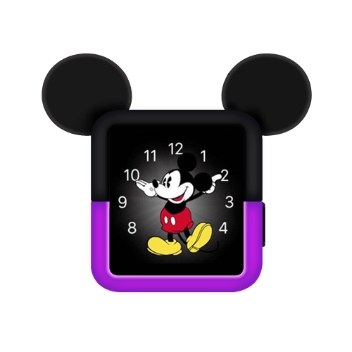 Navor Soft Silicone Protective Case Compatible with Apple Watch 44mm-Series 4 with Mickey Mouse ears