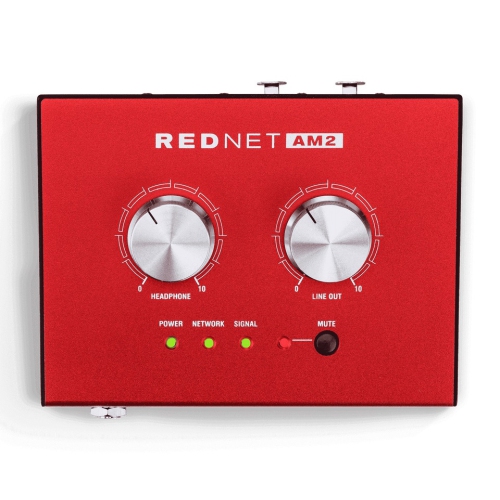 Focusrite RedNet AM2 Stereo Dante Headphone Amplifier