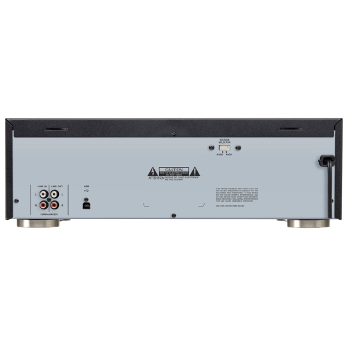 Teac Double Cassette deck for REC/Play on both decks Black