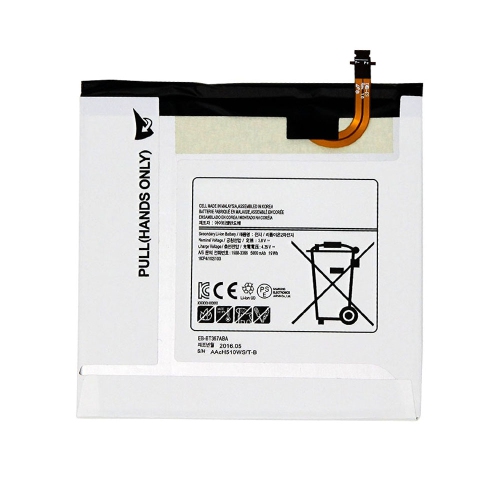 Batterie de remplacement EB-BT367ABA de 5000 mAh compatible avec la Galaxy Tab A 8.0 SM-T387 de Samsung