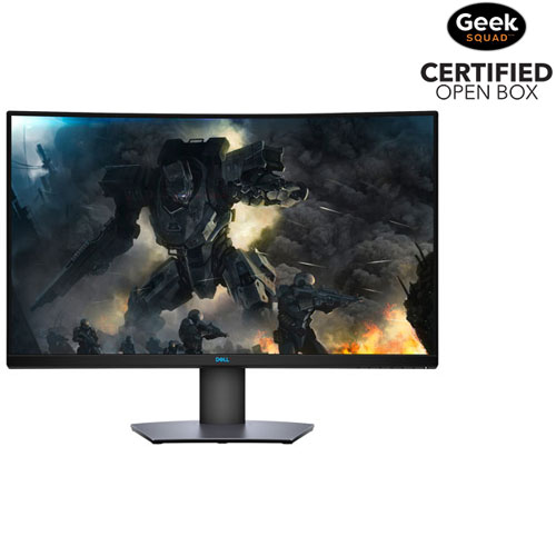 Dell 31.5" FHD 165Hz 4ms GTG Curved VA LED FreeSync Gaming Monitor - Ascent Grey - Open Box