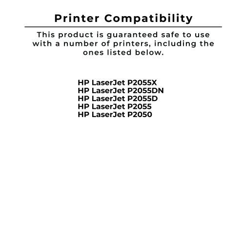 Zoomtoner Compatible MICR HP CE505X HP05X Laser Toner Cartridge High Yield