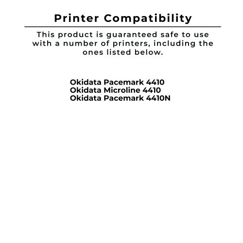 Zoomtoner Compatible OKIDATA 40629302 Black Ribbon