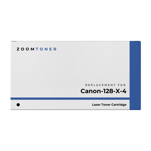 ZOOMTONER  Compatible Pack Of 4-Canon 128 (3500B001Aa) Laser Toner Cartridge