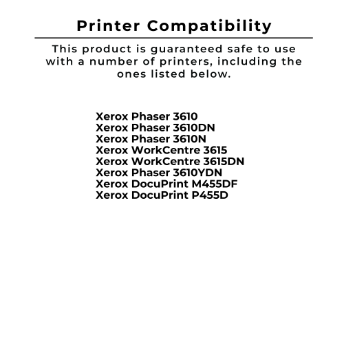 Zoomtoner Compatible Xerox 106R02720 Laser Toner Cartridge Black