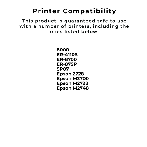 Zoomtoner Compatible EPSON ERC-21PL Ribbons 6-PACK Purple