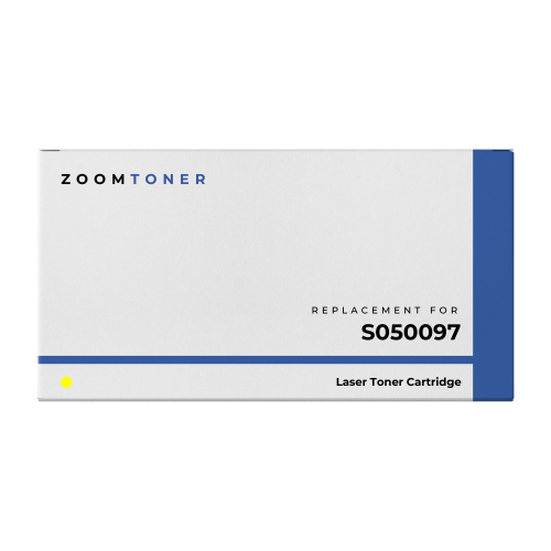 Zoomtoner Compatible EPSON S050097 Laser Toner Cartridge Yellow