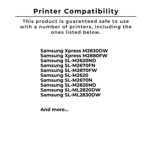 Zoomtoner Compatible SAMSUNG MLT-D115L Laser Toner Cartridge High Yield