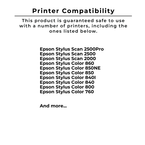 Cartouche d’encre tricolore Epson S020191 compatible avec Zoomtoner