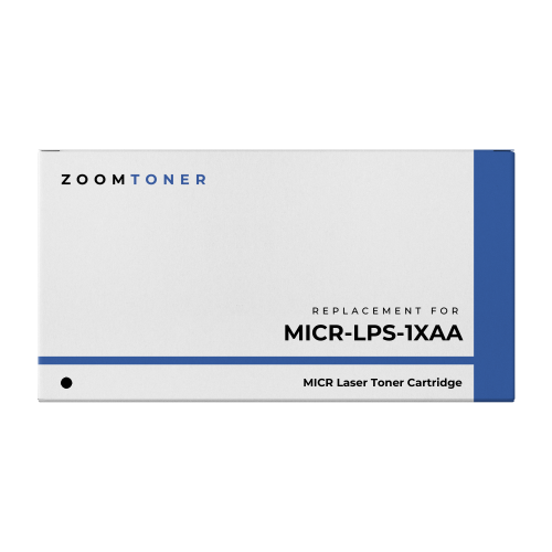 ZOOMTONER  Compatible Micr Dec Lps 1Xaa Laser Toner Cartridge (for Checks)