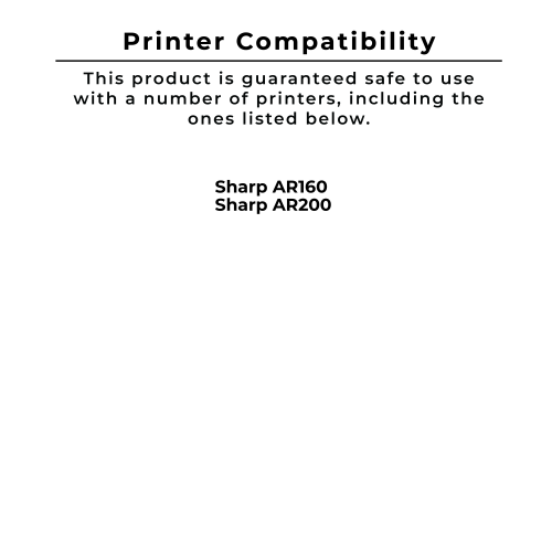 TAMBOUR laser AR200DR compatible avec Zoomtoner