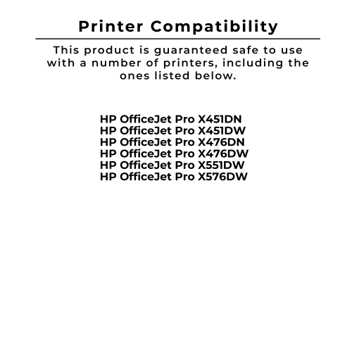 Zoomtoner Compatible HP CN628AM Laser Ink/Inkjet Yellow High Yield