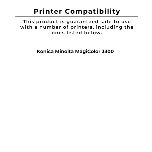 Zoomtoner Compatible KONICA / MINOLTA 1710550-002 Laser Toner Cartridge Yellow High Yield