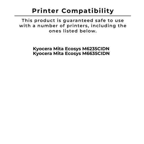 Zoomtoner Compatible KYOCERA / MITA TK-5282K Black Laser Toner Cartridge