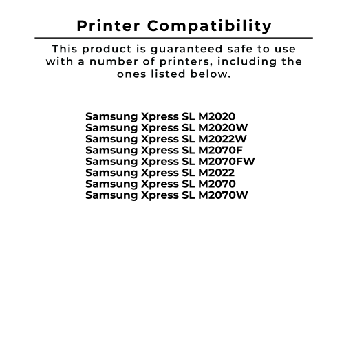 Zoomtoner Compatible SAMSUNG MLT-D111L Laser Toner Cartridge Black High Yield