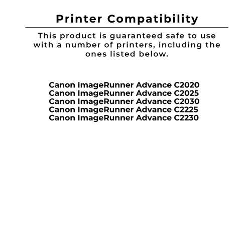 Zoomtoner Compatible CANON 3782B003AA GPR-36 Laser Toner Cartridge Black