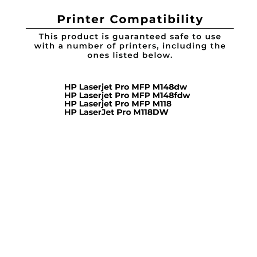 Cartouche d’encre en poudre noire CF294X de HP compatible avec les imprimantes Zoomtoner