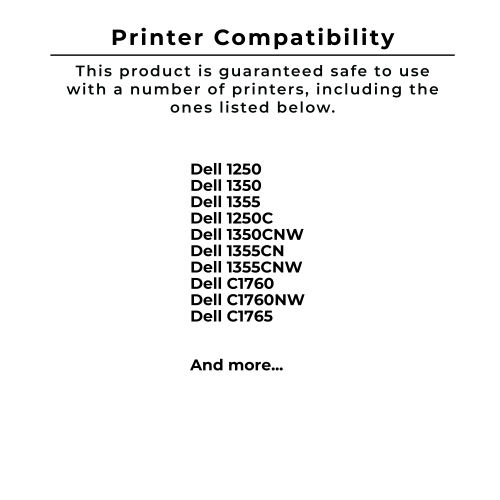 Zoomtoner Compatible DELL 331-0778 Laser Toner Cartridge High Yield Black