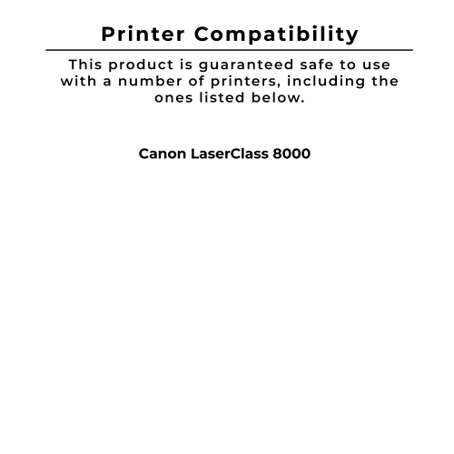 Zoomtoner Compatible CANON FX-5 Laser Toner Cartridge
