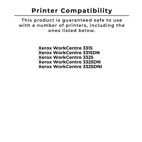 Zoomtoner Compatible Xerox 106R02311 Laser Toner Cartridge Black