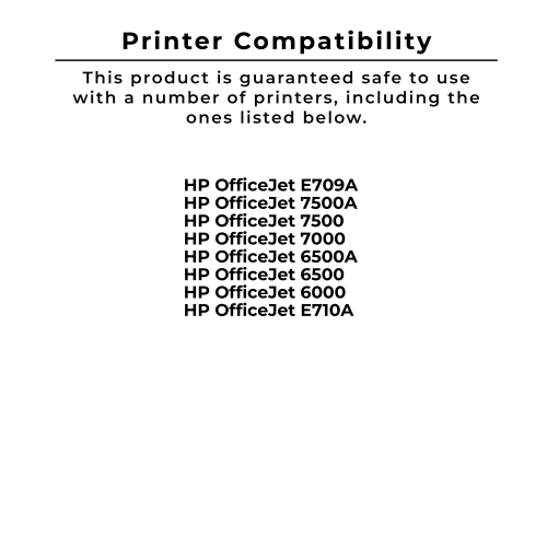 Zoomtoner Compatible HP CD975AN Ink / Inkjet Black