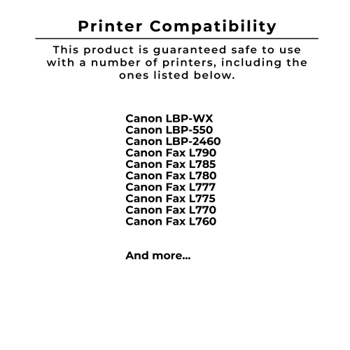 Zoomtoner Compatible CANON FX-1 Laser Toner Cartridge