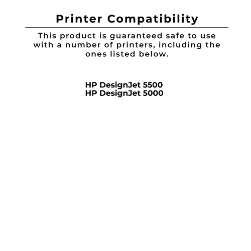 Zoomtoner Compatible HP 83 HP83 Ink / Inkjet Cartridge UV Set Black Cyan Yellow Magenta Light Cyan Light Magenta