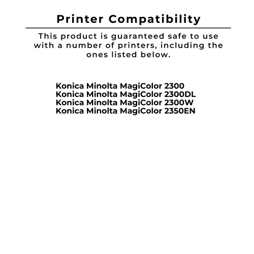 Zoomtoner compatible KONICA / MINOLTA 1710517-005 Cartouche de toner laser noir