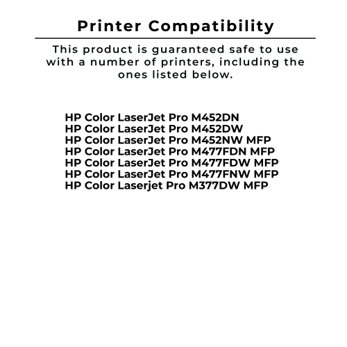 Zoomtoner Compatible HP CF411A Cyan Laser Toner Cartridge