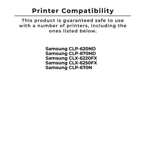 Zoomtoner Compatible SAMSUNG CLT-K508L High Yield Laser Toner Cartridge Black