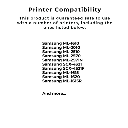 Zoomtoner Compatible SAMSUNG ML-1610D2 Laser Toner Cartridge