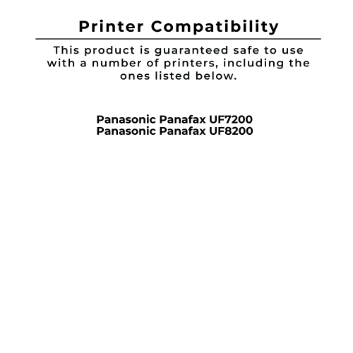 Zoomtoner Compatible PANASONIC UG5570 Laser Toner Cartridge Black