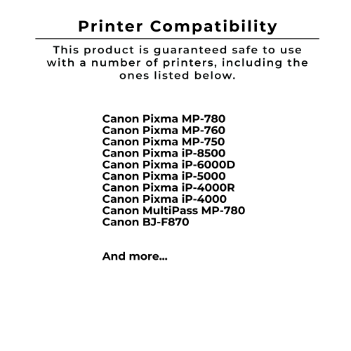 Zoomtoner Compatible CANON BCI6Y Ink / Inkjet Cartridge Yellow