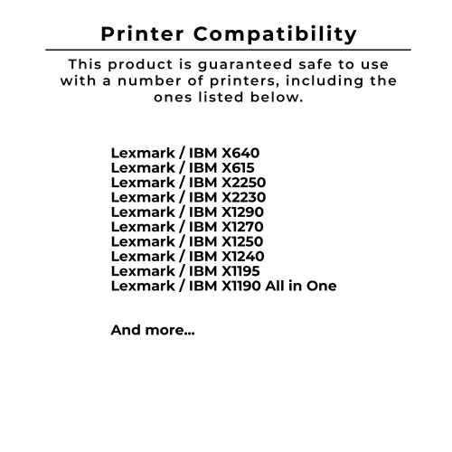 Compatible avec les imprimantes LEXMARK 10N0026 n° 26 à jet d’encre et à jet d’encre, trois couleurs