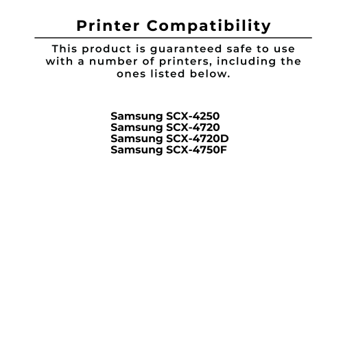 Zoomtoner Compatible SAMSUNG SCX-4720D3 Laser Toner Cartridge