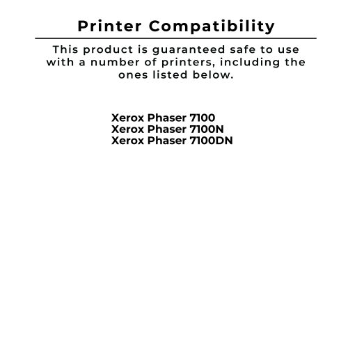 Zoomtoner Compatible Xerox 106R02599 Laser Toner Cartridge Cyan