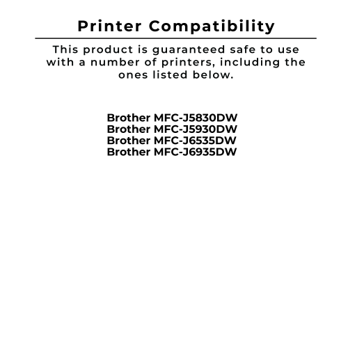 Zoomtoner Compatible BROTHER LC3029BK Extra High Yield Ink / Inkjet Cartridge Black