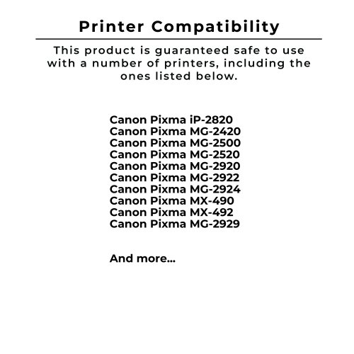 Zoomtoner Compatible CANON PG-245XL Ink / Inkjet Cartridge Black High Yield