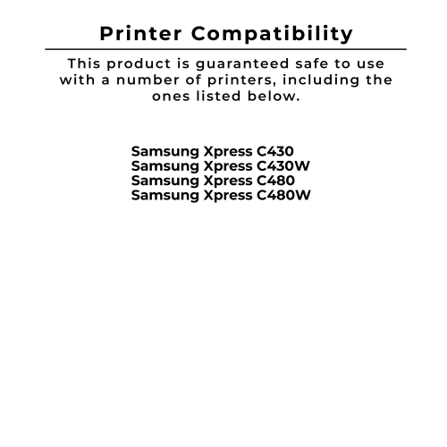 Zoomtoner Compatible SAMSUNG CLT-M404S Laser Toner Cartridge Magenta