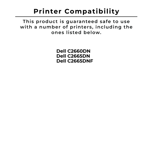 Zoomtoner Compatible DELL 593-BBBR Laser Toner Cartridge Yellow