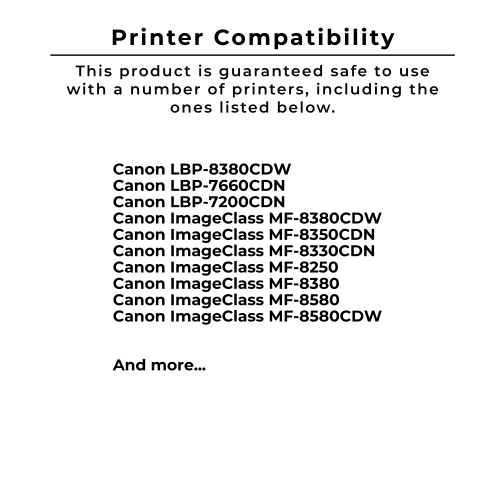 Zoomtoner Compatible CANON 2662B001AA CRG-118BK Laser Toner Cartridge Black