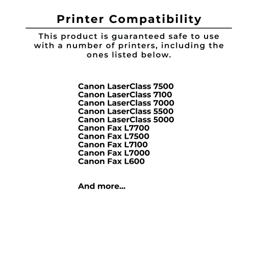 Zoomtoner Compatible CANON FX-2 Laser Toner Cartridge