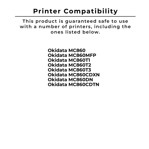 Cartouche d’encre en poudre jaune OKIDATA 44059213 compatible avec de Zoomtoner