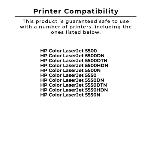 Zoomtoner Compatible HP C9730A Laser Toner Cartridge Black