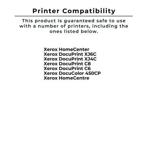Compatible avec les cartouches d’encre/jet d’encre jaune Xerox 8R7663 de Zoomtoner