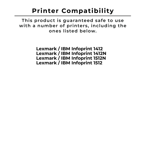 Zoomtoner Compatible LEXMARK / IBM 75P5710 Laser Toner Cartridge
