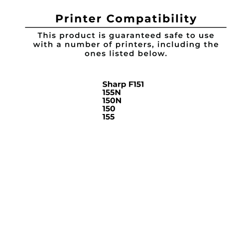 Cartouche de toner laser compatible avec les appareils photo AR-150TD de Zoomtoner